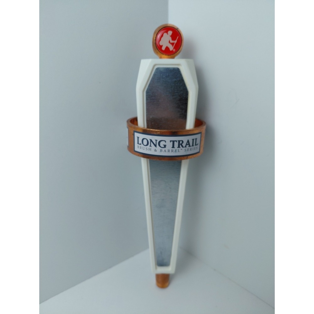 11.5" Tap Handle - Long Trail Brush & Barrel Series Beer - No Labels - Rare